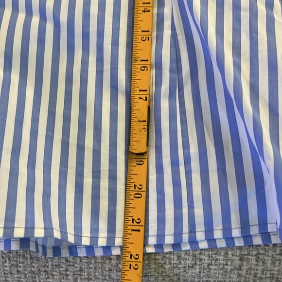 NWT NY & Company Striped One Shoulder Bow Top - Picture 11 of 13